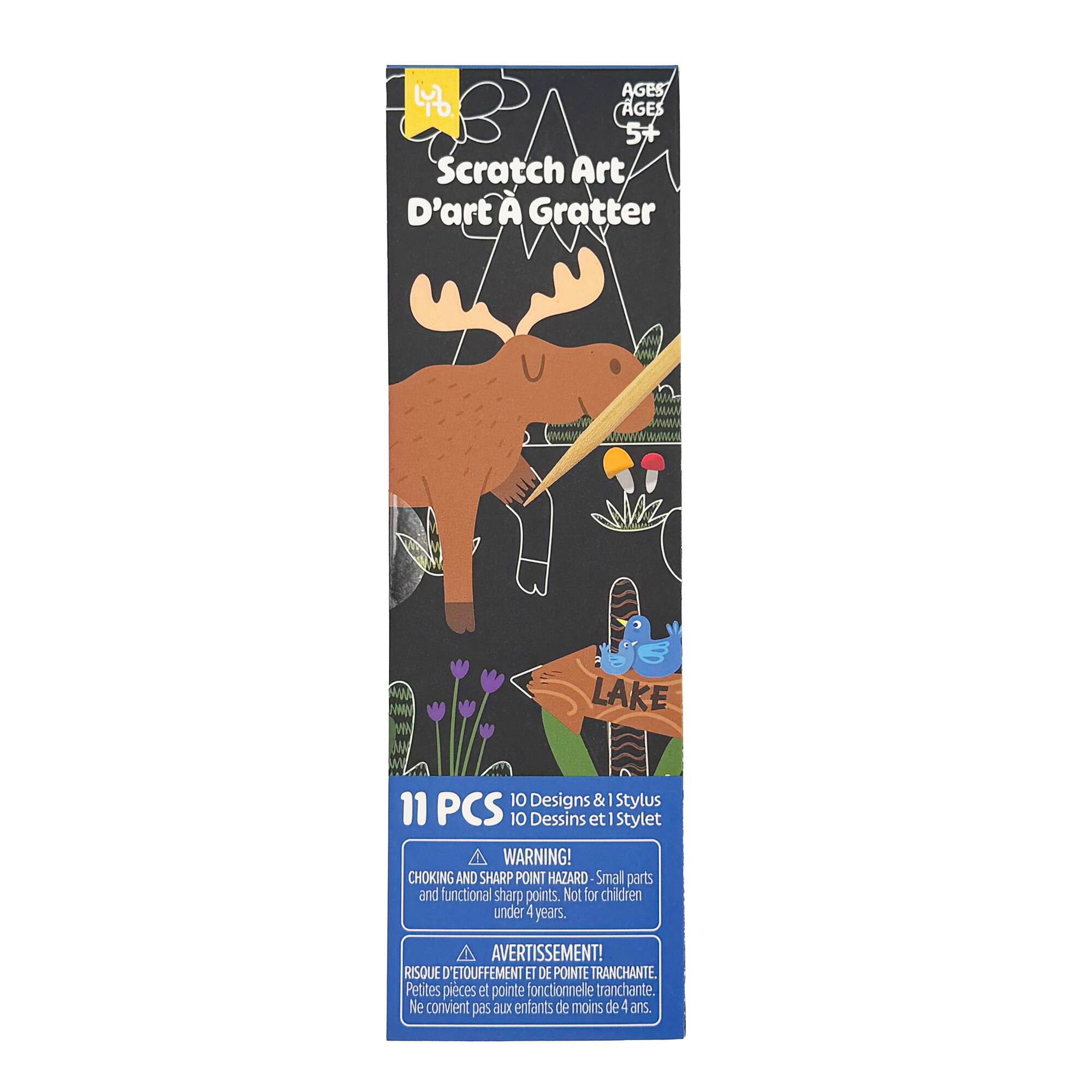 Little Yellow Bicycle® Outdoor Adventures Bookmark Scratch Art Pad
